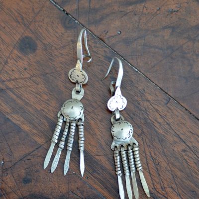 1880's Kiowa Plains Indian Earrings