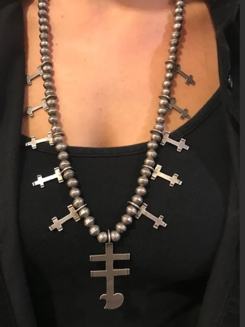 Isleta Cross Necklace