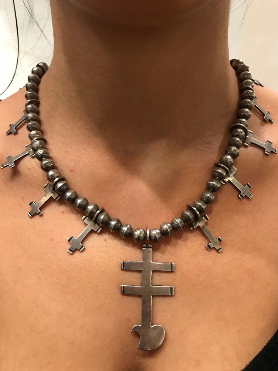 Isleta Cross Necklace
