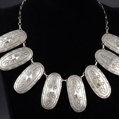 Navajo Silver Necklace