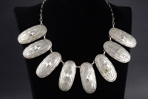 Navajo Silver Necklace