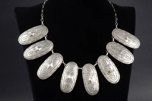 Navajo Silver Necklace