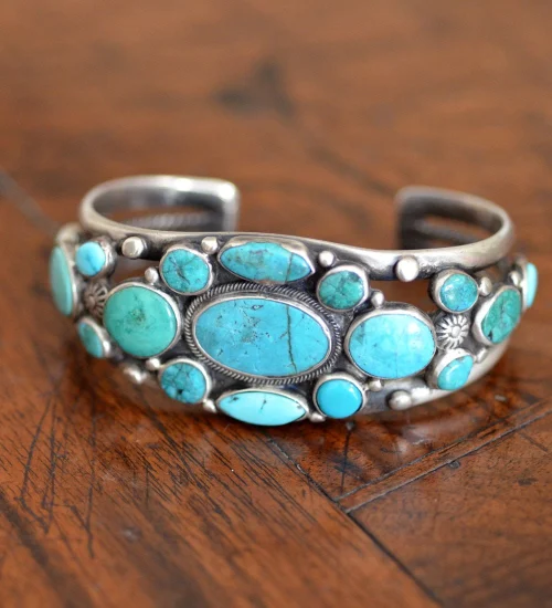 Vintage Navajo Cluster Cuff