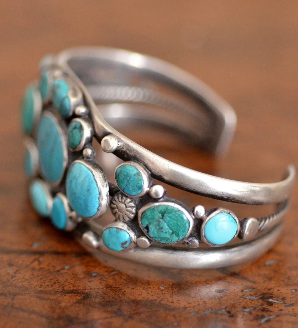 Vintage Navajo Cluster Cuff