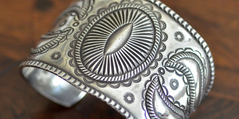 Perry Shorty Coin Silver Cuff