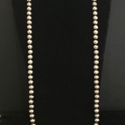Contemporary Long Strand of Navajo Pearls