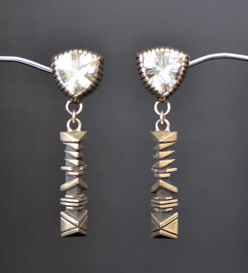 Isaiah Ortiz Quartz earrings