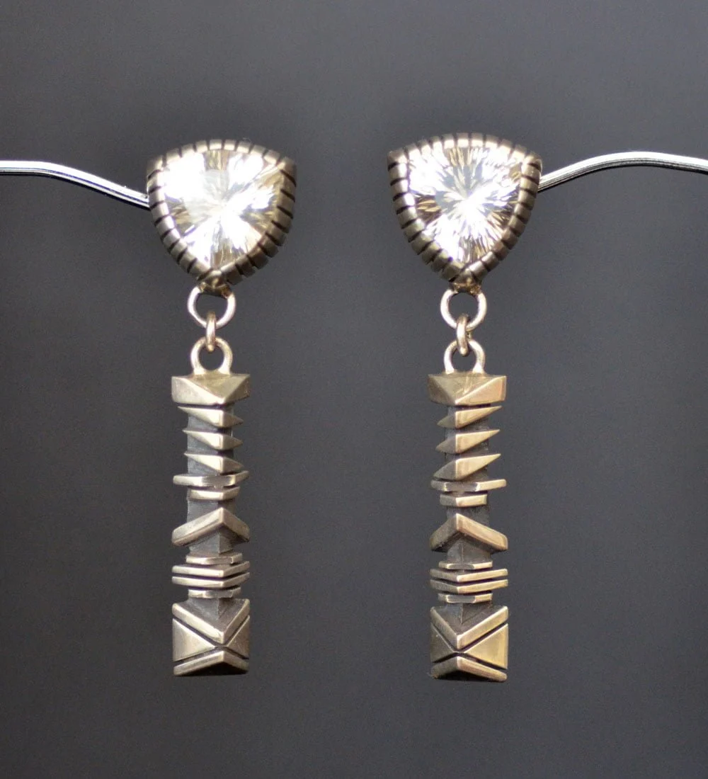 Isaiah Ortiz Quartz earrings