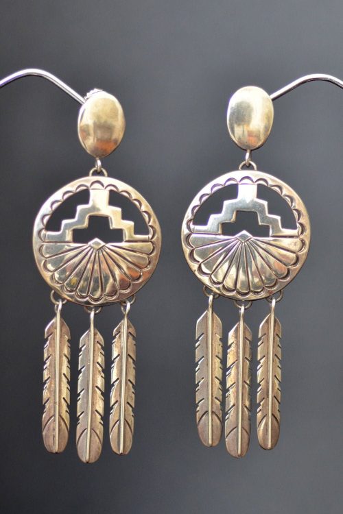 Long Tribal Earrings