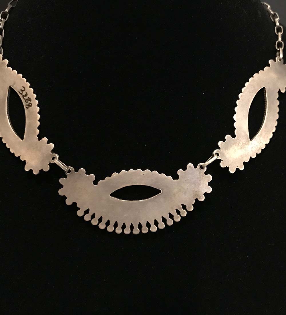 Master Zuni Frank Dishta Inlaid Necklace