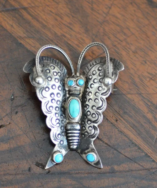 Navajo UITA 5 -Butterfly Pin