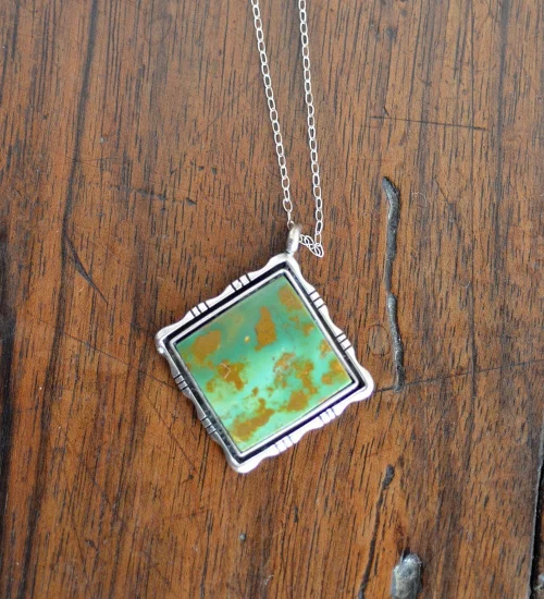 Royston Turquoise Pendant