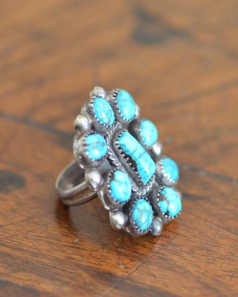 Lone Mountain Turquoise Ring