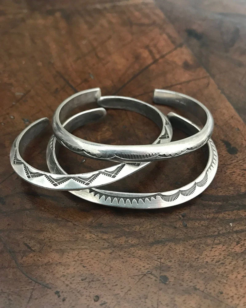 Native American Silver Bracelet