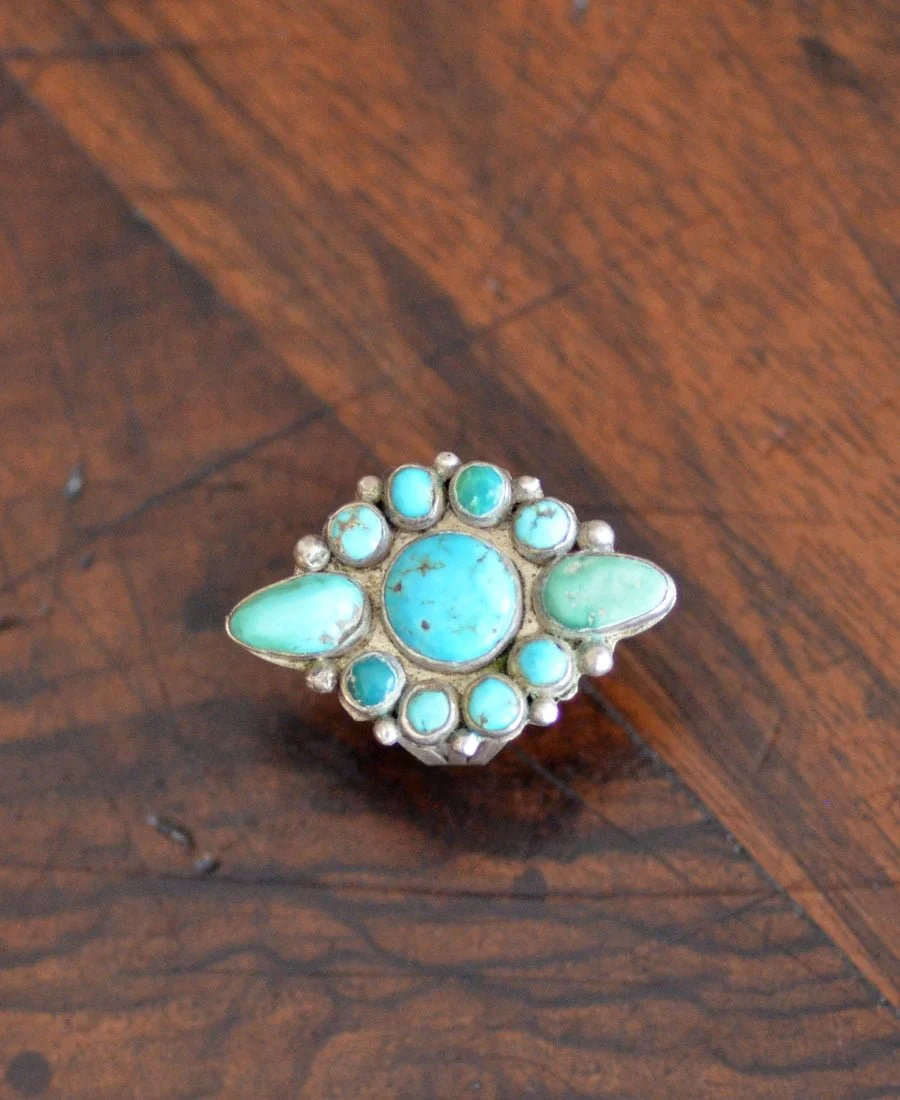 Navajo Arrow Cluster Ring