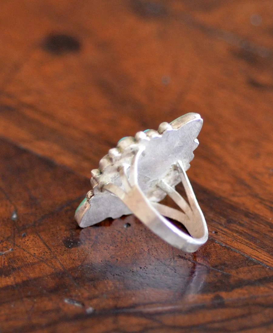 Navajo Arrow Cluster Ring