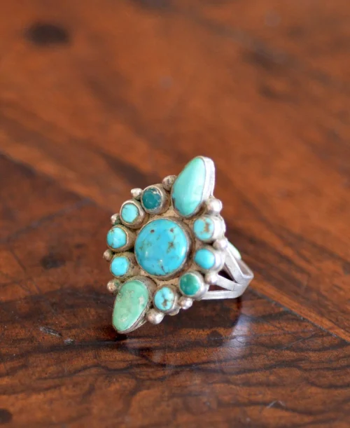 Navajo Arrow Cluster Ring