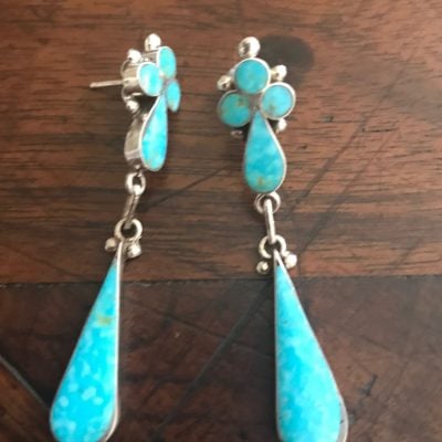 Turquoise Earrings -Circa 2019