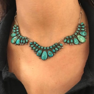 Native American Turquoise Necklace