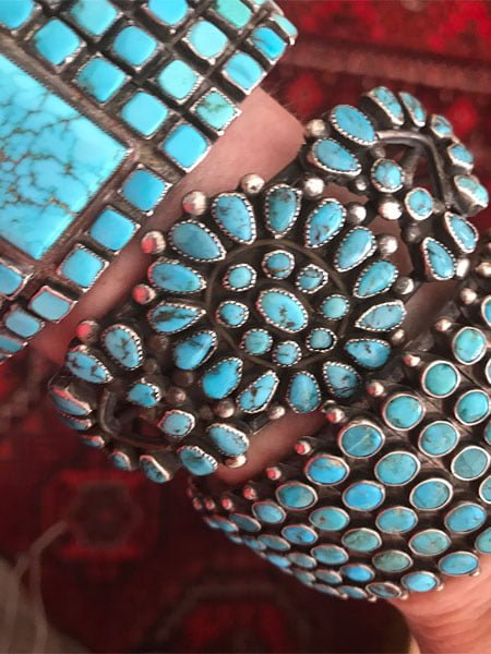 Turquoise Zuni Bracelets