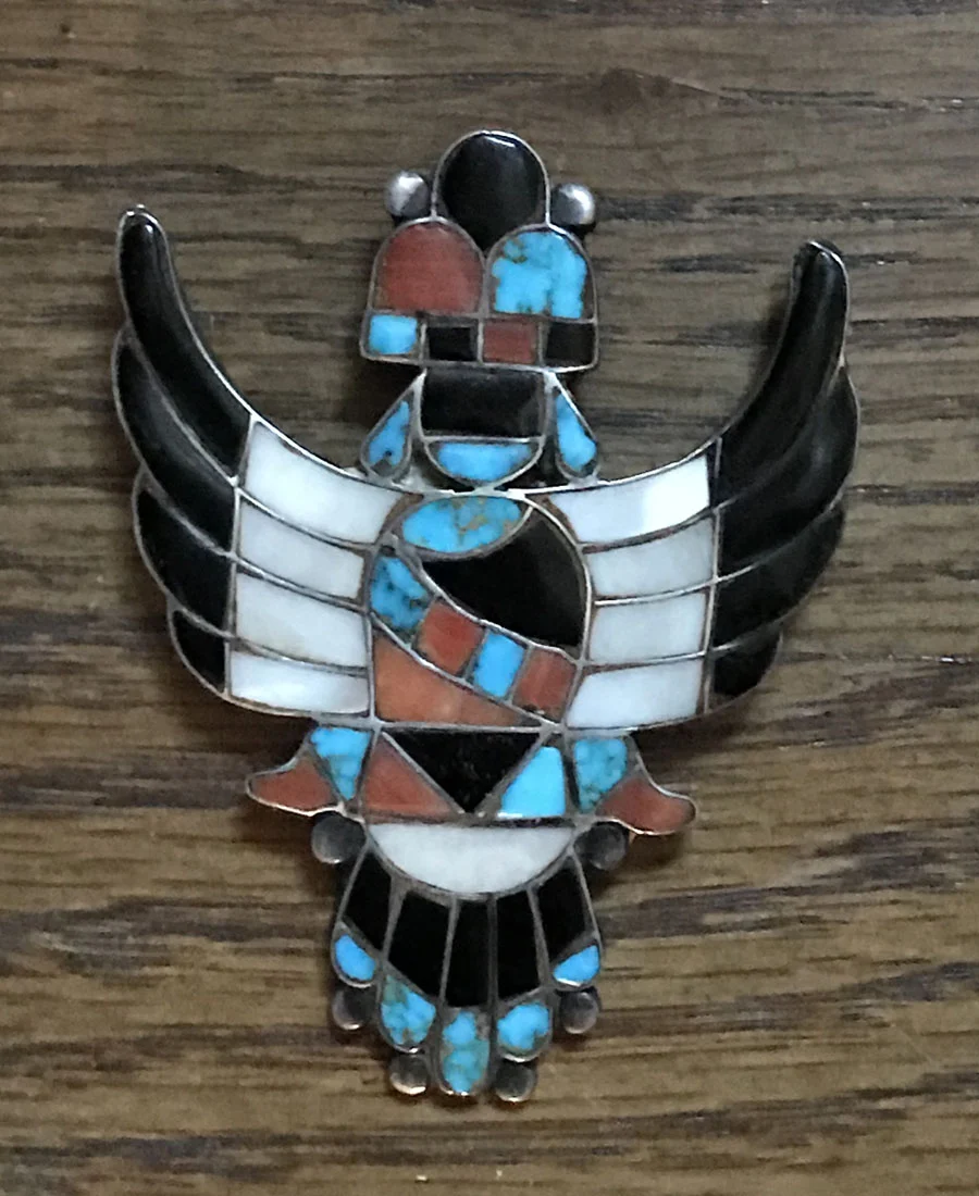 Zuni KnifeWing God Pin