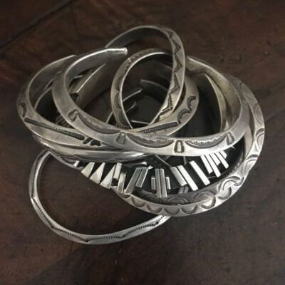 Navajo Silver Bracelet -circa 1920's