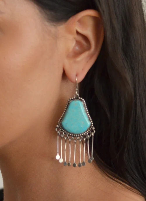 Liz Wallace Turquoise Earrings