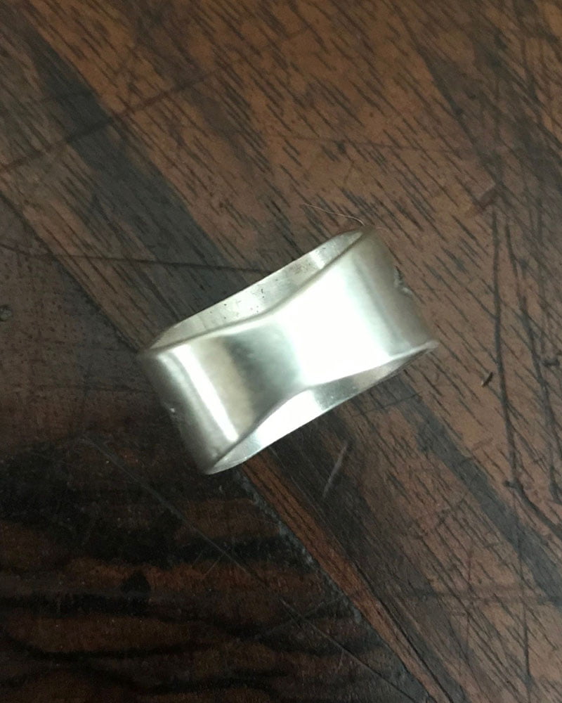 Navajo Silver Ring by Edison Sandy Smith