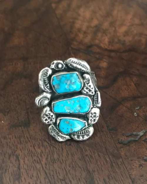 Dan Simplicio Silver Stamped Ring