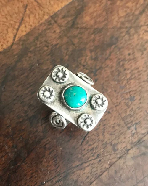 Petite Fit Navajo Ring c1920-30's