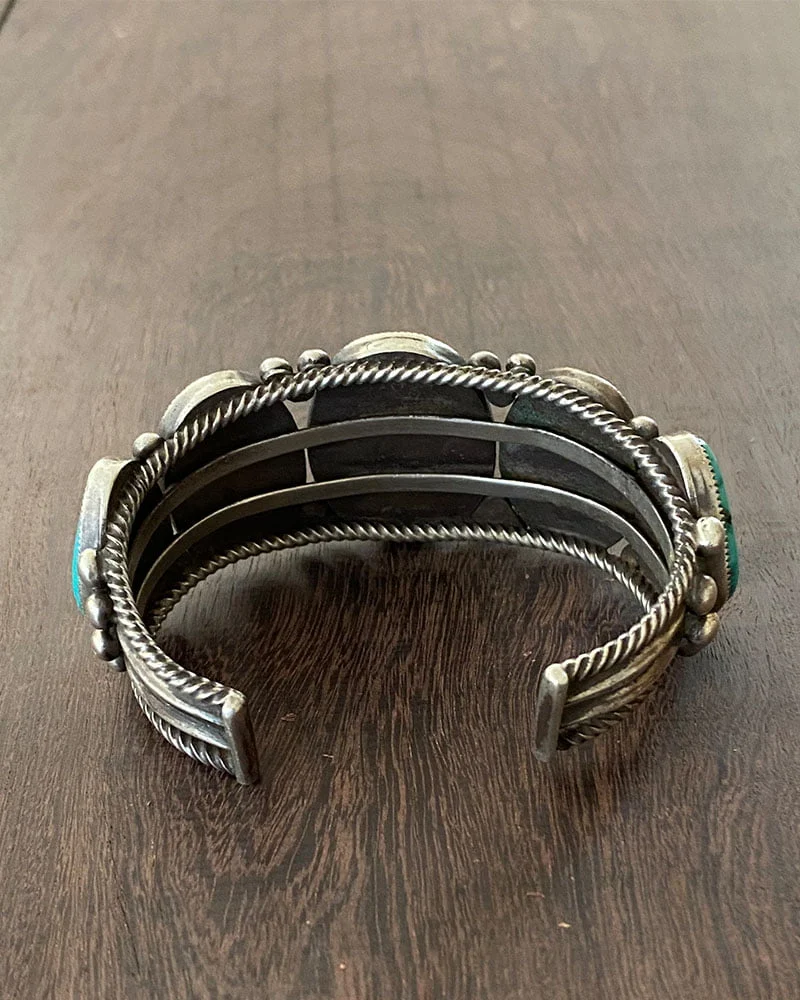 Turquoise Mountain 5 Stone Bracelet