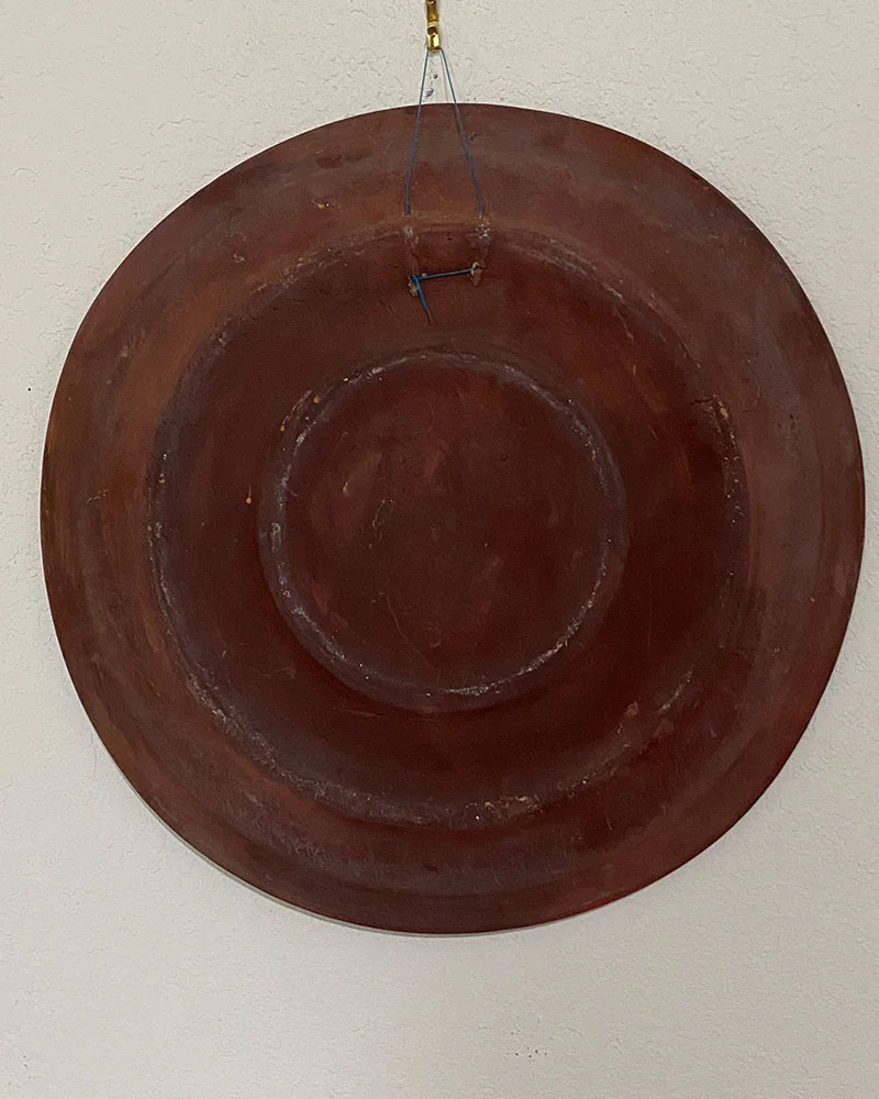 Ceramic Plate of Patron Saint of Kitchens-San Pasquale