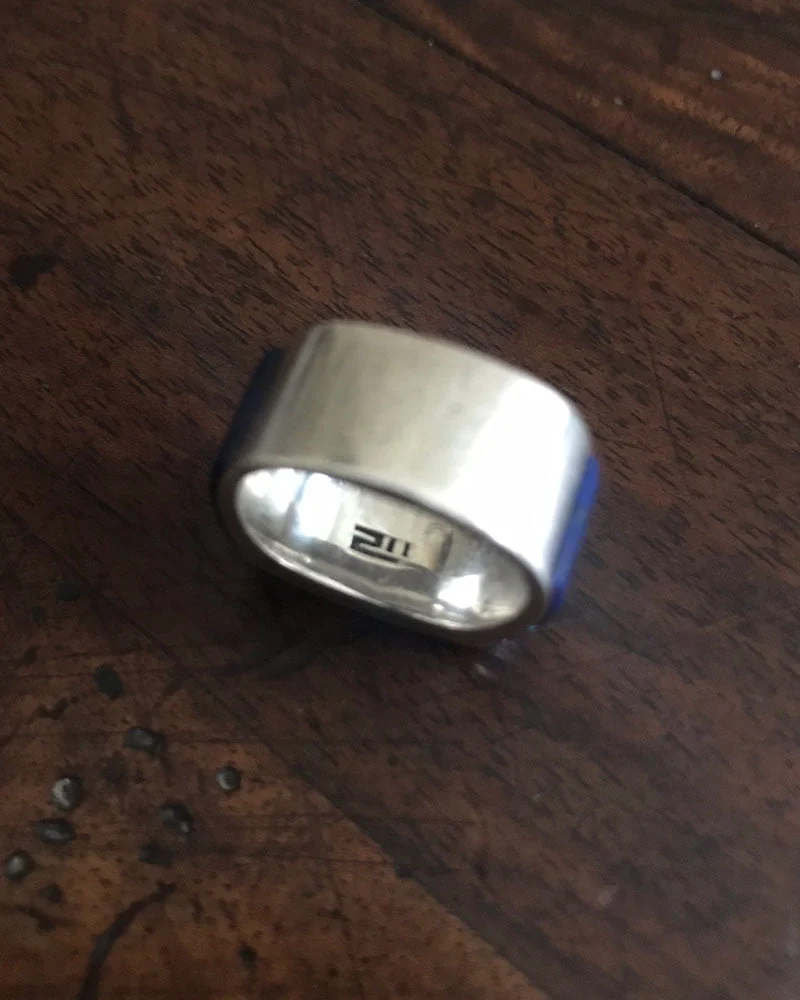 RICHARD CHAVEZ Lapis Ring