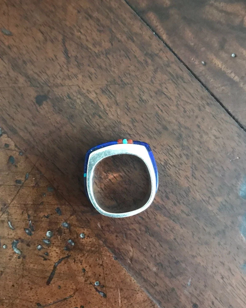 RICHARD CHAVEZ Lapis Ring