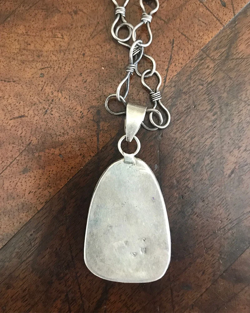Pilot Mountain Turquoise Pendant