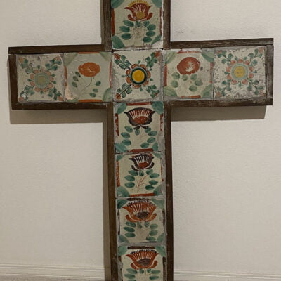 Mexican Sayula Tile Cross