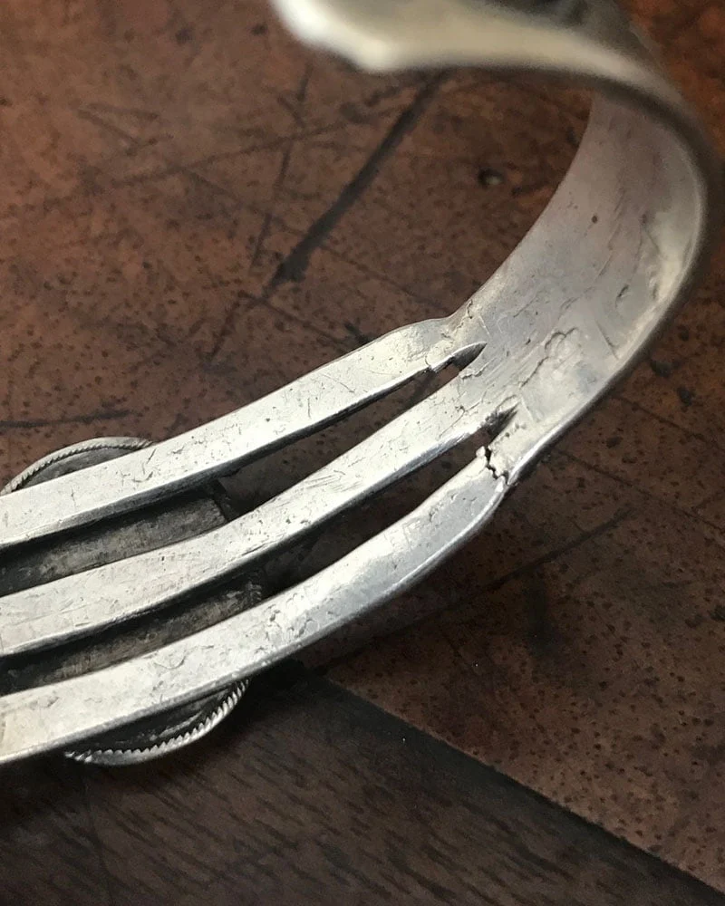 Custom Maisels Bracelet with Ajax Turquoise