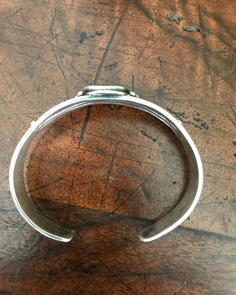 Custom Maisels Bracelet with Ajax Turquoise