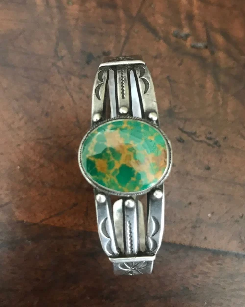 Custom Maisels Bracelet with Ajax Turquoise