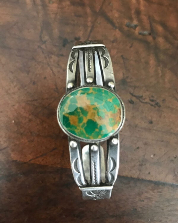 Custom Maisels Bracelet with Ajax Turquoise
