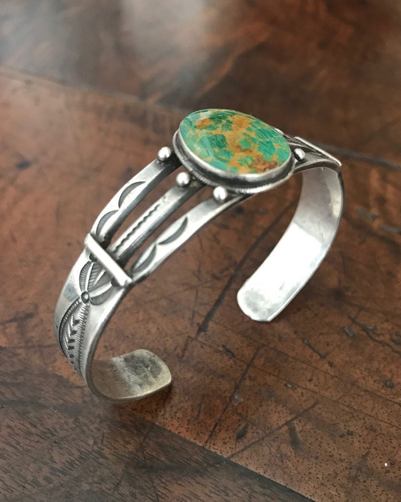 Custom Maisels Bracelet with Ajax Turquoise