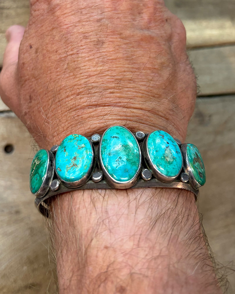 Navajo Turquoise Bracelet c.1940's