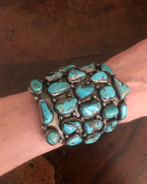 Navajo Bracelet Created By Noted Silversmith Mark Chee