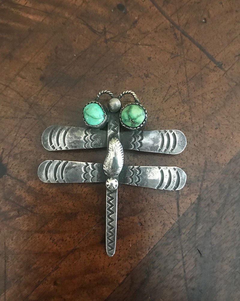 Navajo Dragon Fly Pin