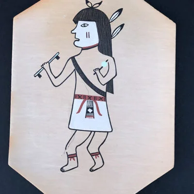 Mark Tahbo Contemporary Hopi Tile