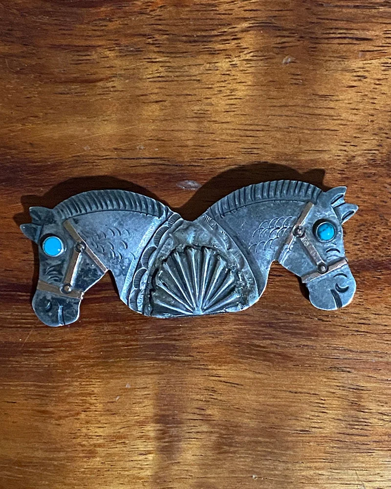 Navajo Horse Pin
