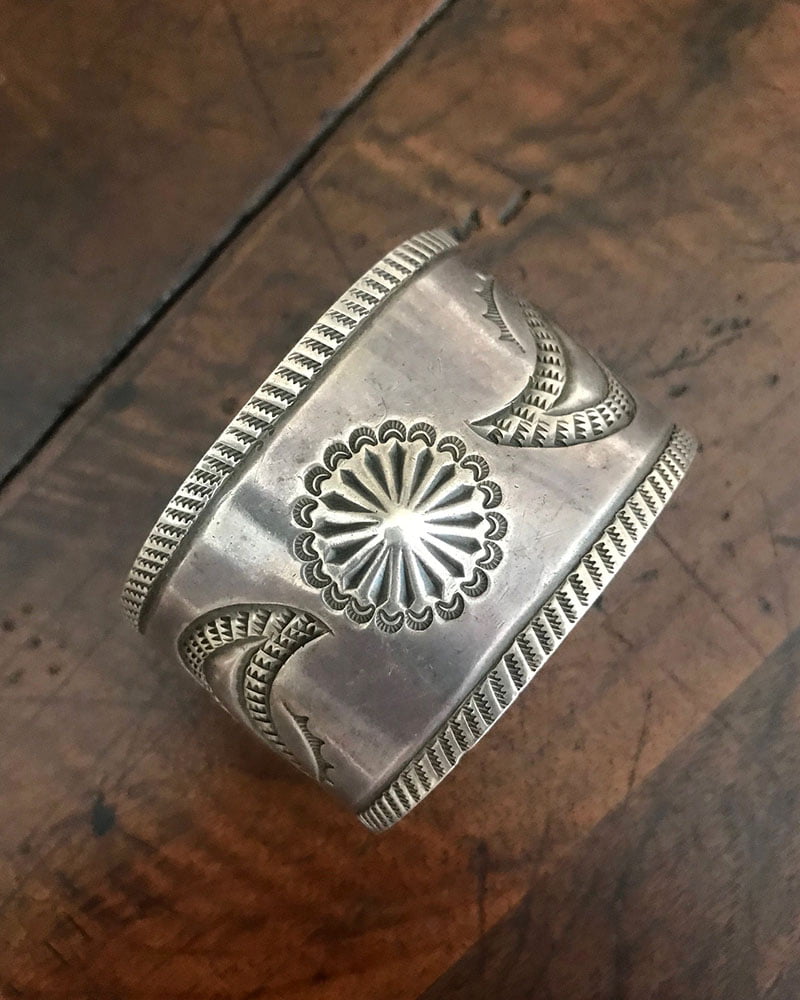 Vintage Navajo Silver Bracelet