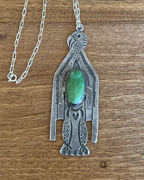 Navajo Eagle Pendant