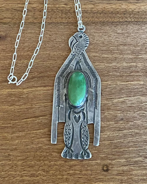 Navajo Eagle Pendant