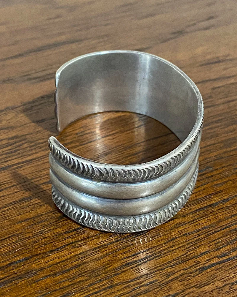 Classic Navajo 1920s Silver Bracelet